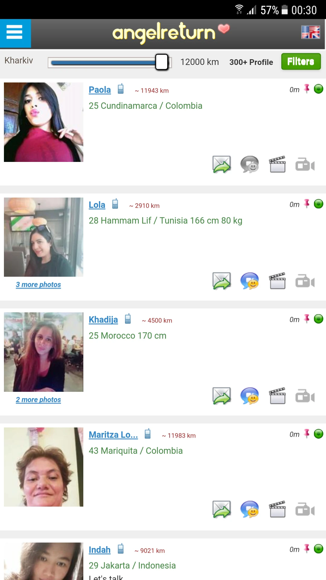 International Dating App screenshot